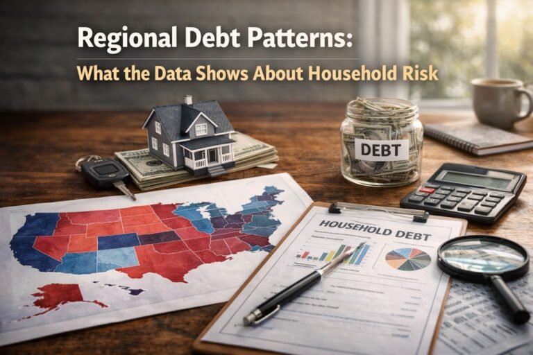 Regional Debt Patterns: What the Data Shows About Household Risk