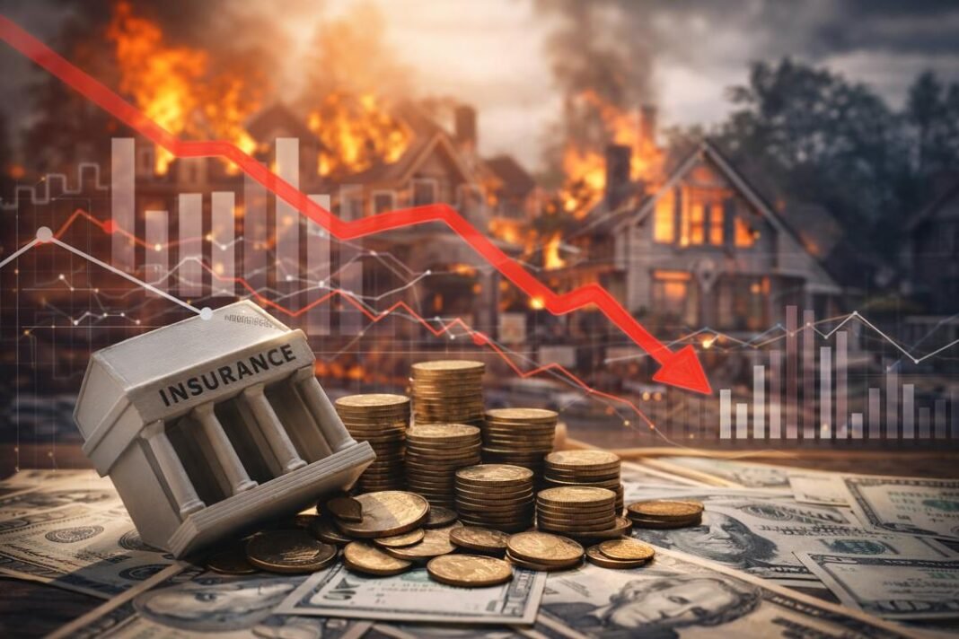 The Economic Ripple Effects of Large Insurance Losses