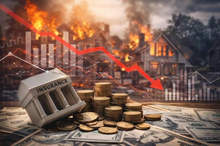 The Economic Ripple Effects of Large Insurance Losses