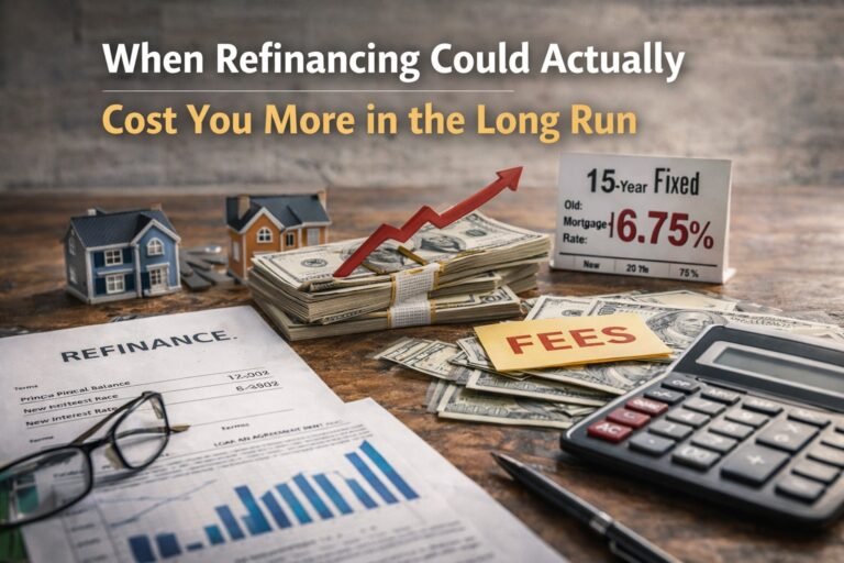 When Refinancing Could Actually Cost You More in the Long Run