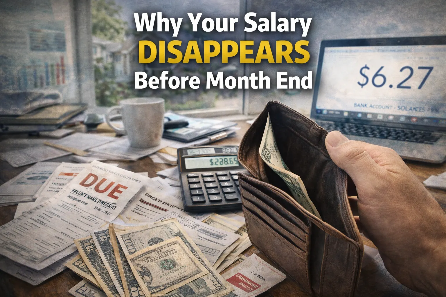 Salary and expenses concept