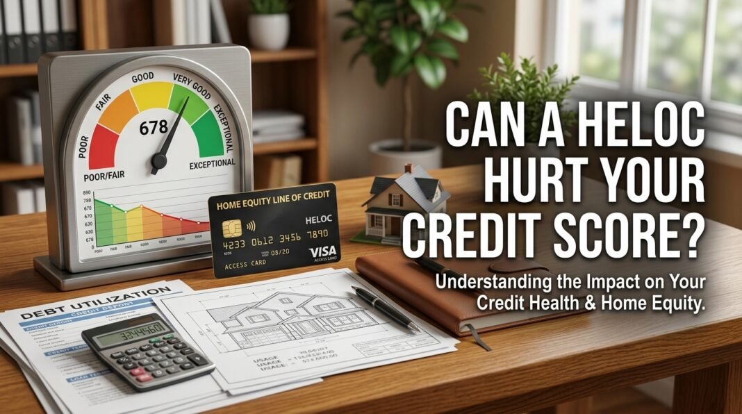 Can a HELOC Hurt Your Credit Score?