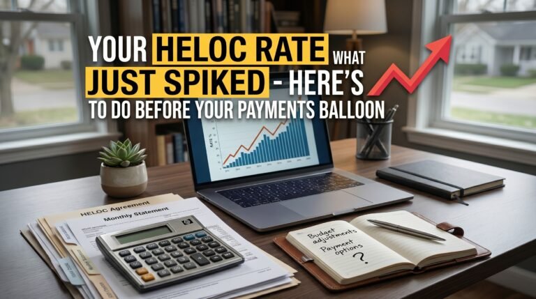 Your HELOC Rate Just Spiked