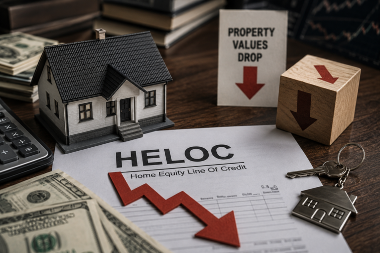 What Happens When Property Values Drop During Active HELOC Usage