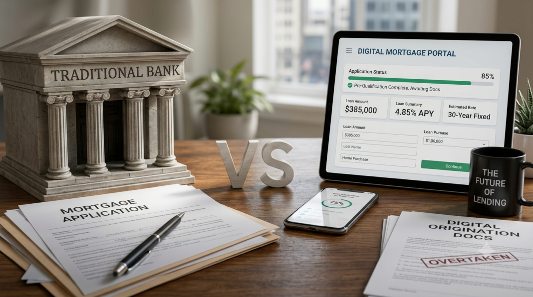 Will Digital Lenders Overtake Traditional Banks in Mortgage Origination?