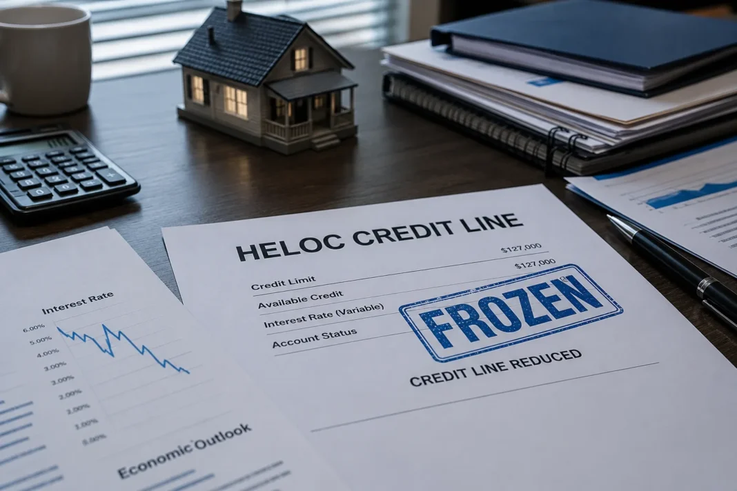 HELOC Freeze Risk